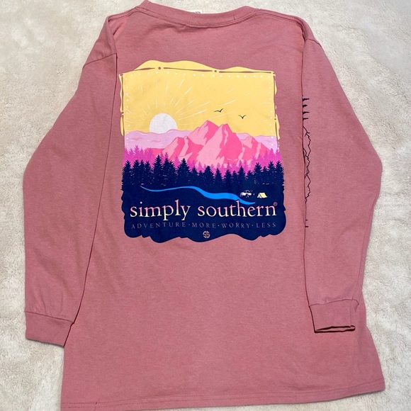 Simply Southern Adventure More Worry Less Shirt - Picture 4 of 5